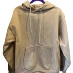 Nike Footlocker Unisex‎ Beige Pullover heavy Hoodie Casual Long Sleeve Sweater large Photo 12