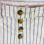 Old Navy  Stretch Railroad Striped Button Fly High Rise Shorts‎ Photo 2