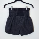 Free People Black Women's Shorts Size Small The Way Home Black Athletic Shorts Photo 4