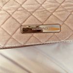 Quilted Velvet Cosmetic Bag Pink Photo 5