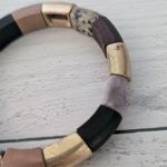 Universal Threads Universal Thread Semi Precious Stone Stretch Bracelet Multi Color Photo 4