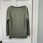 Nike boat neck army green sweatshirt women's extra small oversized Photo 1