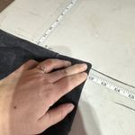 Zella Ribbed Bike Shorts Black Marled Tie Dye Size XS 9” inseam Photo 9