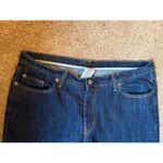 Jordache  Classic Dark Blue‎ Bootcut Denim Jeans Casual Everyday Wear 14 Short Photo 2