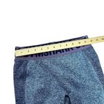 Gymshark Flex Leggings Purple Navy Marl Cropped Seamless Women’s Size Small Photo 9