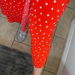 Forever 21 Heart Red MIDI Wrap Dress Photo 2