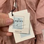 NWT By Egreis Smocked Romper Size Small Pink Photo 2