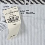 Aerie  Bikini Bottoms Black White Stripe Ruffle Gingham Size M Photo 4