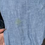 Athleta  Blue Denim Linen Pants Size Large #DS-1681 Photo 5