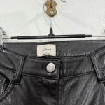 Wilfred The Melina Pant Faux Leather Straight Leg Pants 4 in Black Photo 3