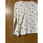 Croft & Barrow The Classic Tee White With Cardinals Woman’s Size Medium 100% Cot Photo 7