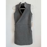 Ontwelfth Women Gray Black Jersey Short Sleeve Mini Dress Size Small Stretch NEW Photo 10