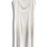 Dress the Population NWOT Alana Front Slit Body-Con Dress in White Size S Photo 4