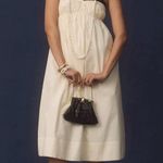 Anthropologie Maeve Strapless Pintuck Open-Back Dress Photo 0