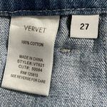 VERVET‎ Distressed Tie Waisted Belted Jeans High Rise Size 27 Blue Photo 3