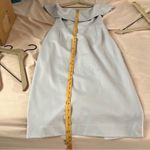 Babaton Aritzia  Ruslan Off The Shoulder Sheath Dress Gray‎ Stretch Ponte Knit 6 Photo 15