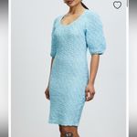 Samsøe Samsøe Sophia Dress Scrunchy Cotton Mini Dress xxs Blue Size XS Photo 2