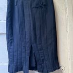 Undercover Jun Takashi Womens Pencil skirt size 2 pleated academic quiet luxury Blue Photo 7