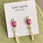 Kate Spade NWT- “Love Bugs” earrings Photo 0