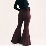 Free People Purple Super Flare Jeans Photo 2