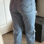 Levi's Wedgie Levi’s Straight Women’s High-Rise distressed Jeans Photo 1