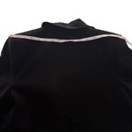 Camila Coelho Brenna Blazer Black Long Line Single Button Satin Oversized Small Photo 14