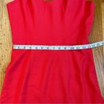 Dress the Population Drop Waist Mini Red Dress Size Small Photo 4
