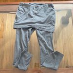 CAbi  Stone Gray M'leggings with Skirt Size Small cotton modest workout attire Photo 0