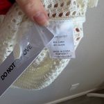 Princess Polly NWT  Cream Beach Day Knit Short Sleeve Eyelet Cardigan Womens 10 Photo 4