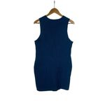 House of Harlow 1960 Ribbed Sleeveless Sweater Dress Size Large Blue Photo 1