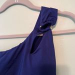 Trina Turk  Swim Getaway One-Piece Bathing Suit in Solid Royal Blue Sz 6 NWT Gift Photo 4