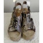 Marc Fisher Women's Snakeskin Design Shoes/ Sandals Wedge Heel 4" Size 7 SKU2255 Photo 1