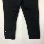 Lululemon  Wunder Under Crop in Black & Quilt Spring 6 Photo 57