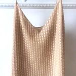 H&M Beaded Spaghetti Strap Tan Top Photo 0