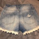 Mossimo Supply Co Jean Shorts with Lace Photo 1