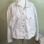 Old Navy  cropped denim Calla lily button down jacket, size  2X Photo 0