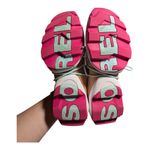 Sorel  Kinetic Impact Lace White Blue Pink Low Top Lace Up Athletic Sneakers 8.5 Photo 4