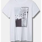 Torrid Palm Tree Vintage Crew Neck Tee White Size 2 / 2X / XXL Photo 0