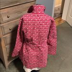 Gap Pink and White Tulip Patterned Waterproof belted Trench Coat Photo 6
