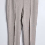 The Lindy Straight Leg Pants Basic Side Zip Tan Size 8 Chico's Size 1 Photo 0