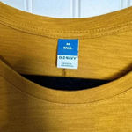 Old Navy  Yellow/Brown Short Sleeve Knit Dress Tall Defined Waist D35 Photo 3