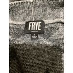 Frye Women's Geometric Print Open Front Cardigan Sweater Size S Gray Black Photo 4