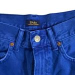 Polo Ralph Lauren High Rise Denim Shorts Blue Frayed Hem Women's Size 29 Photo 2