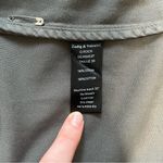 ZADIG & VOLTAIRE Women's Denim Button Down Dress Khaki Green Size 38 Medium Photo 10