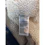 Gap  Sherpa Size Medium Denim Jacket Medium Wash NWT Photo 4