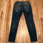 Silver Jeans Silver Jean Co Women’s Lola Boyfriend Skinny Denim Jeans Photo 5