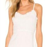 superdown  Charlee Frill Cami Dress in White XXS Photo 0