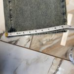 Pretty Little Thing SHAPE INDIGO VINTAGE WASH WASHED DENIM WIDE LEG JEANS Photo 4