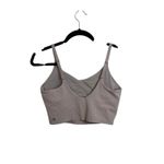 Athleta  Sports Bra Womens Small Lavender Purple Transcend V-Neck Crop A-C Cup Photo 1