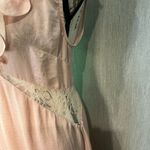 Avec Les Filles Blush Midi Dress with Ruffles Size Large Photo 8